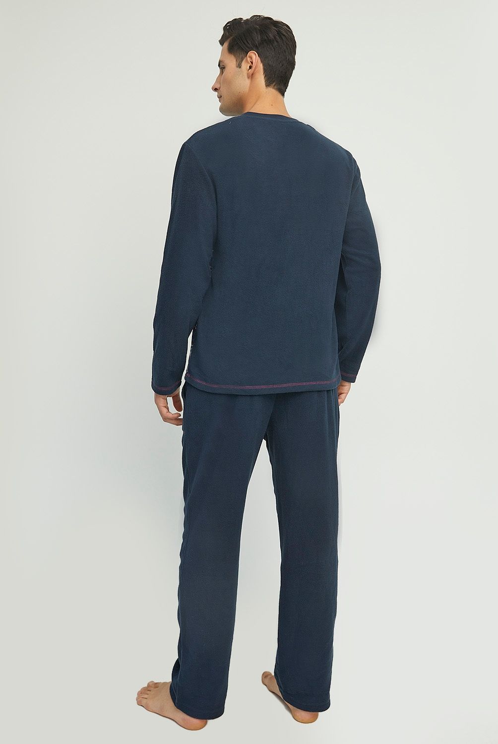 PALMERS - Pijama Largo Micropolar Hombre Palmers