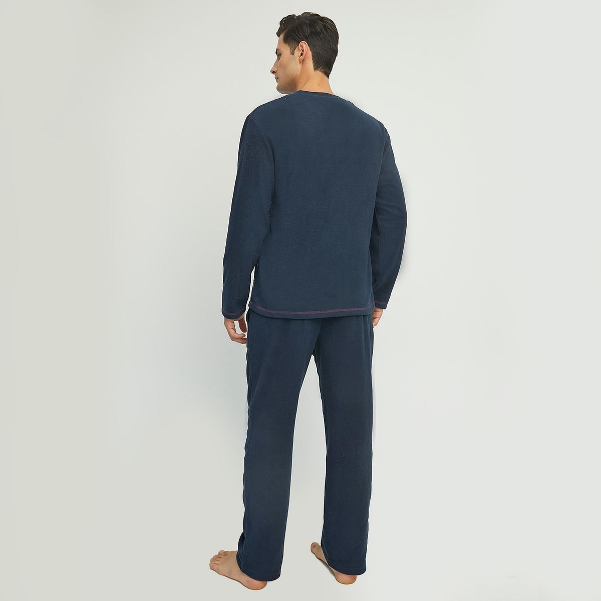 PALMERS - Pijama Largo Micropolar Hombre Palmers