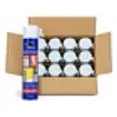 TORO - Caja 12 Sellador Espuma Expansiva de Poliuretano 750 ml aLLStore – Aislante Térmico y Acústico
