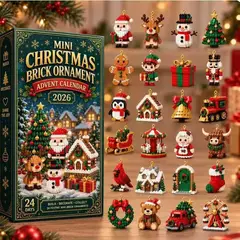 TIOZONEY - Juguetes de construcción de bloques de Navidad para niños