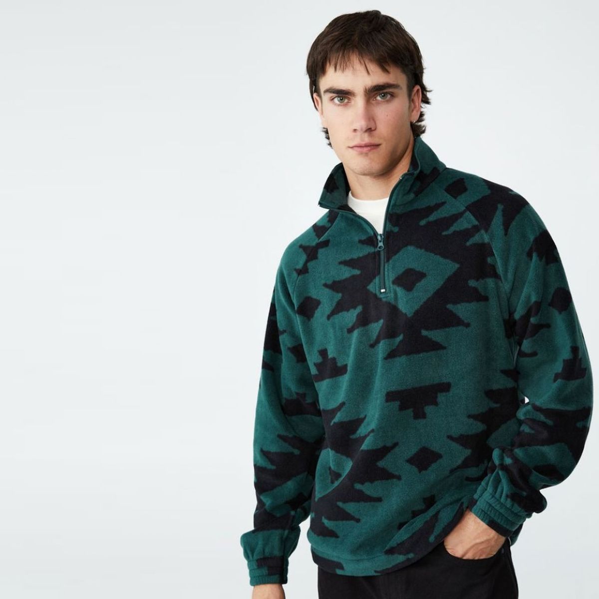 COTTON ON - Chaqueta Polar Hombre Cotton On