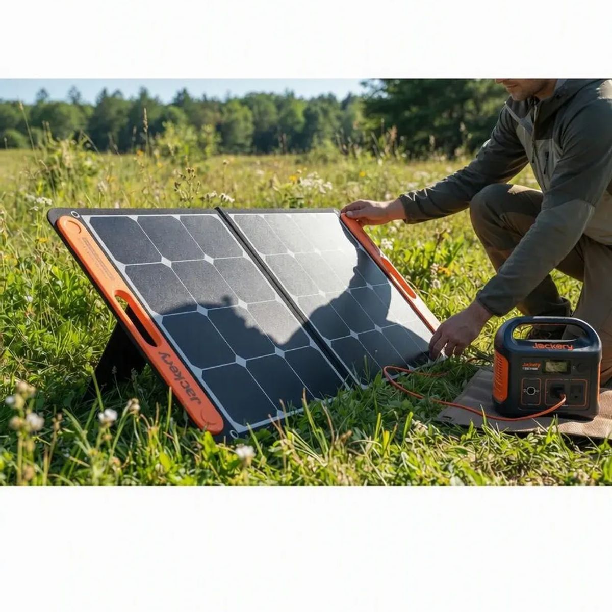 JACKERY - Panel Solar 100 W Jackery SolarSaga 100 Monocrystalline Silicon
