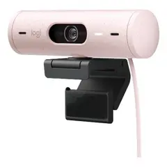 LOGITECH - Cámara Web Brio 500 Full HD 1080p USB-C – Rosada