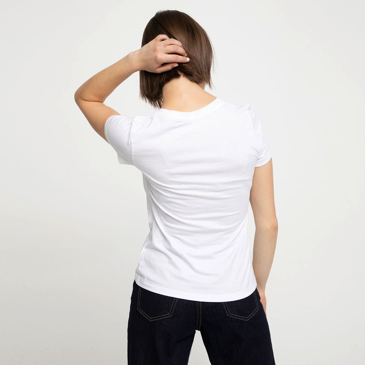 CALVIN KLEIN - Calvin Klein Polera Estampada Mujer