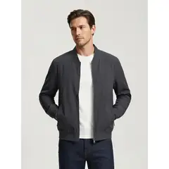 BLUE MOUNTAIN - Chaqueta Bomber Hombre Casual Premium