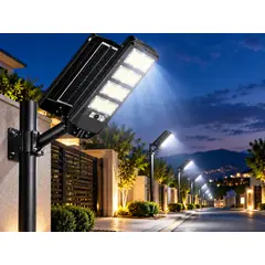 LOGIC - LUMINARIA SOLAR 150W 1300LM 6500K IP 65 (5W A 8W PANELSOLAR ) + BRAZO