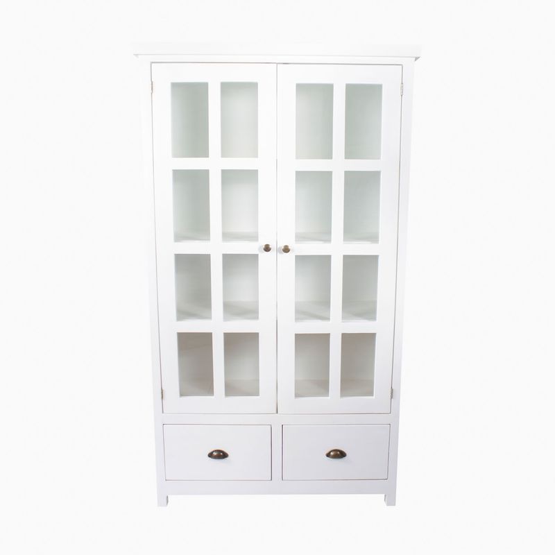 POTICHE MUEBLES & DECORACION - Vitrina Milna Blanco