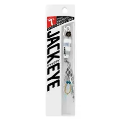 GENERICO - Señuelo de pesca Jig Hayabusa Jack Eye KuneKune FS442 7 g Color Blanco Plata