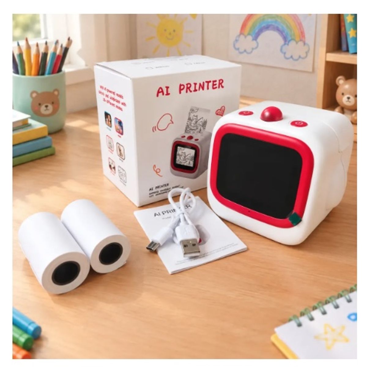 ATLAS - Mini Impresora Térmica Infantil