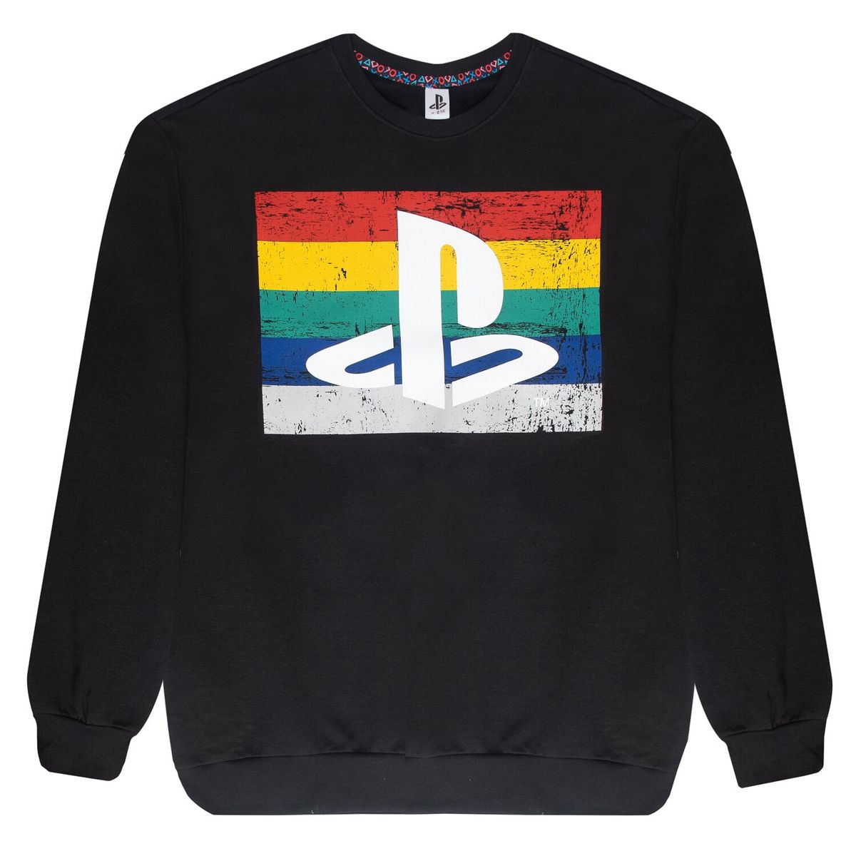 PLAYSTATION - Poleron Hombre Logo Negro Playstation