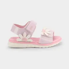 BIBI - Sandalia Infantil Blanco/Rosa Summer Roller