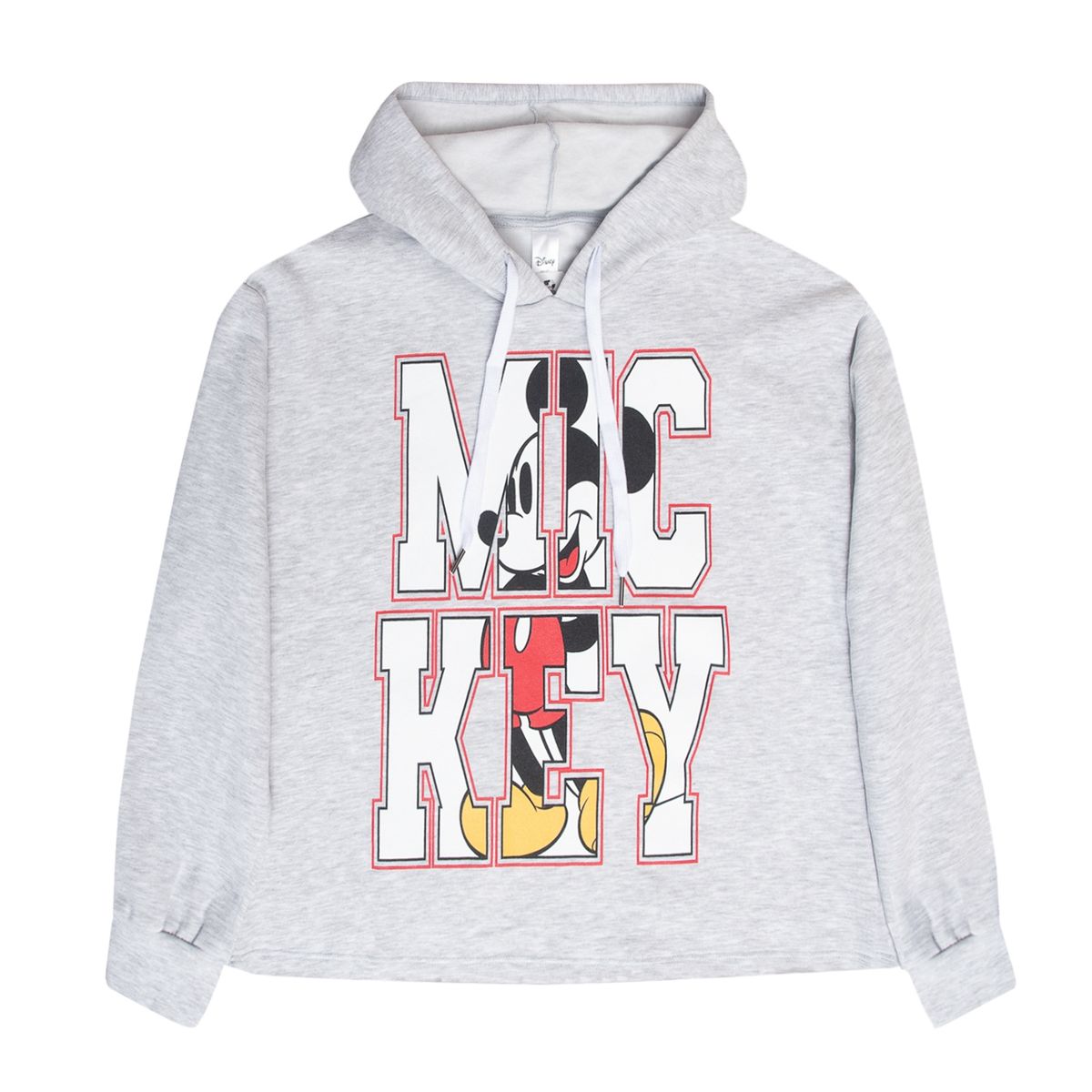 DISNEY - Poleron Mujer Mickey Gris Disney