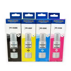 PACIFIC COLOR - Pack Alternativo Compatible Para Canon PFI-050
