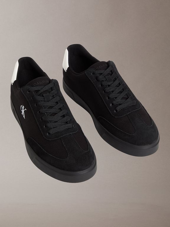 Zapatillas Urbanas Canvas Signature Logo Negro