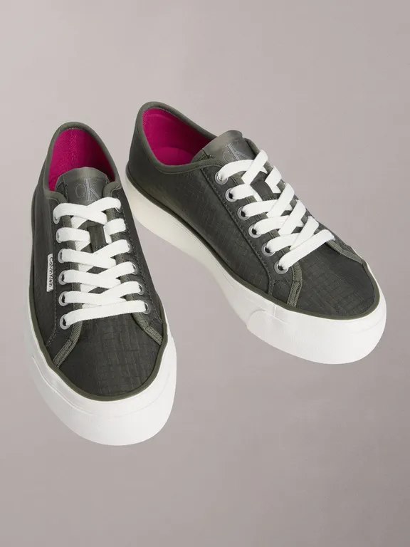 Zapatillas Urbanas Vulc Flats Laceup Verde