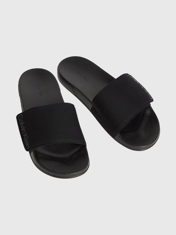 Sandalias Ajustables Essential Slide Negro