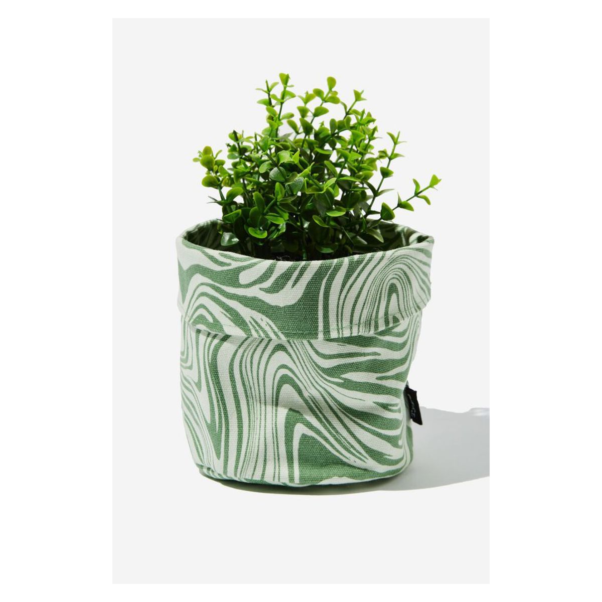 TYPO - Typo Jardinera De Lona De Algodón Typo