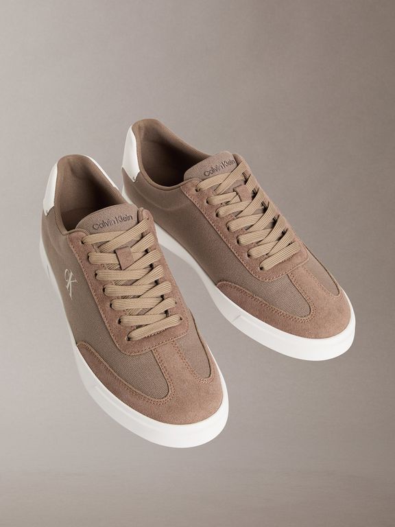 Zapatillas Urbanas Canvas Signature Logo Cafe
