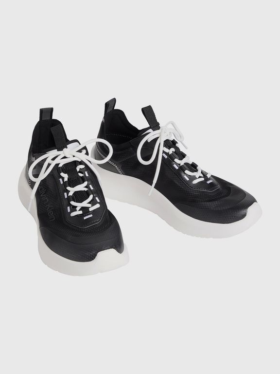 Zapatillas Urbanas Light Eva Runner de Malla Negro