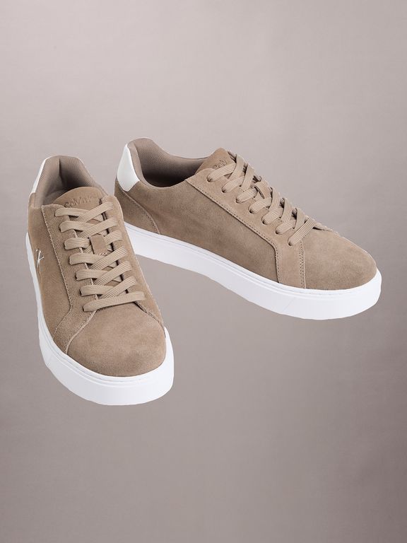 Zapatillas Urbanas Clásicas de Suela Gruesa Beige