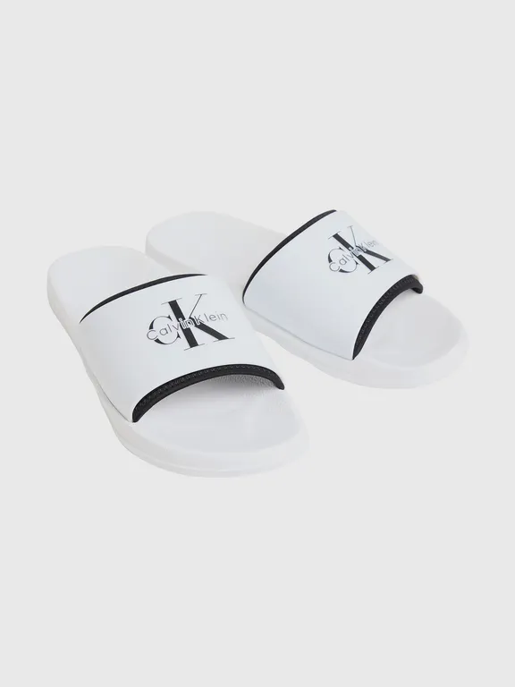 Sandalias Essential Slide de Neopreno Blanco
