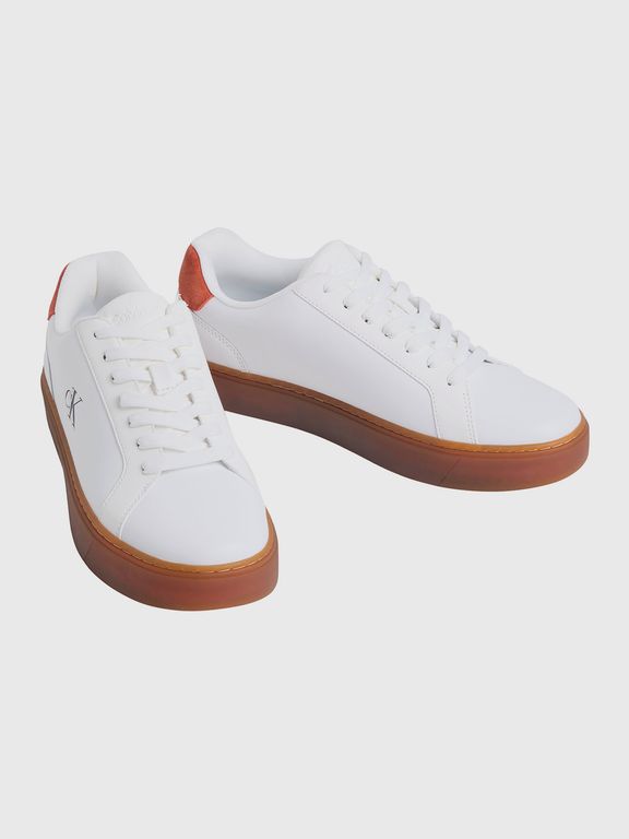 Zapatillas Urbanas Classic en Cuero Blanco