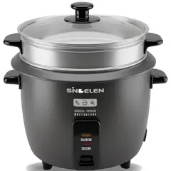 SINDELEN - OLLA ARROCERA 3,0LTS 650W OA-500 NEGRA