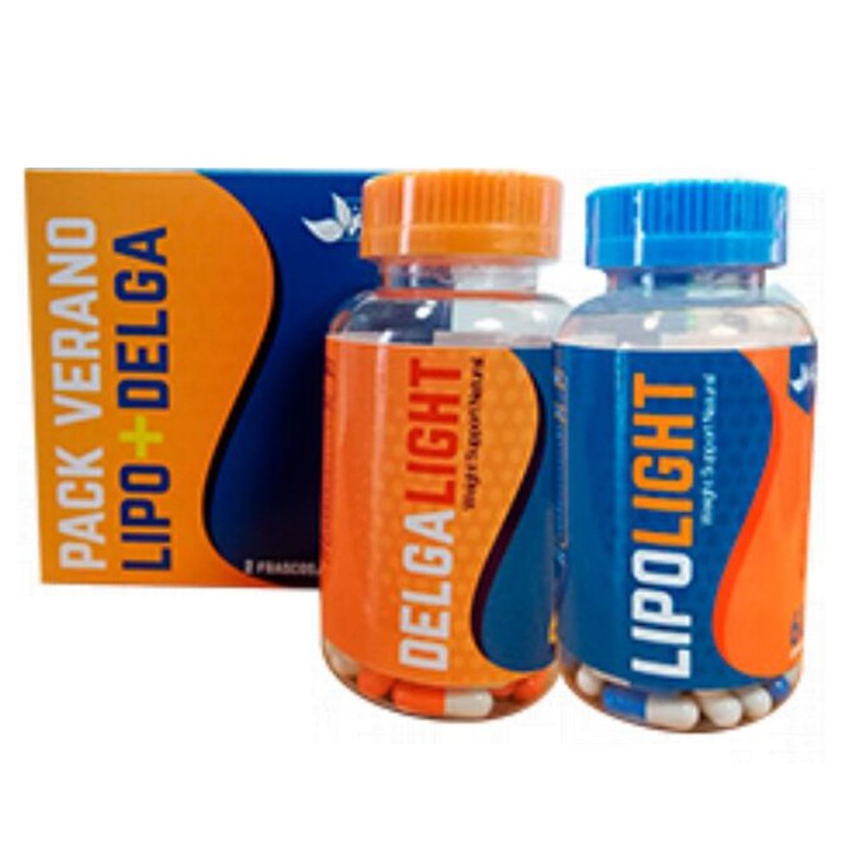 GENERICO - Pack Verano Lipo Delga Light 60 Cápsulas Fnl