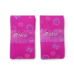 OMAS - Pantys Niña rosa estampado mariposas