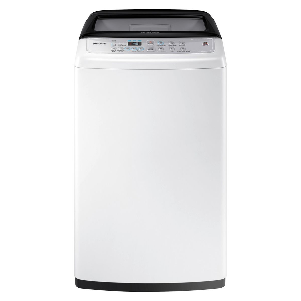 SAMSUNG - Lavadora Samsung Automática 9 Kg con Wobble, WA90H4400SW1ZS