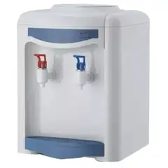 VAWEH - Dispensador de Agua Sobremesa Fría y Caliente Bidón Superior Blanco
