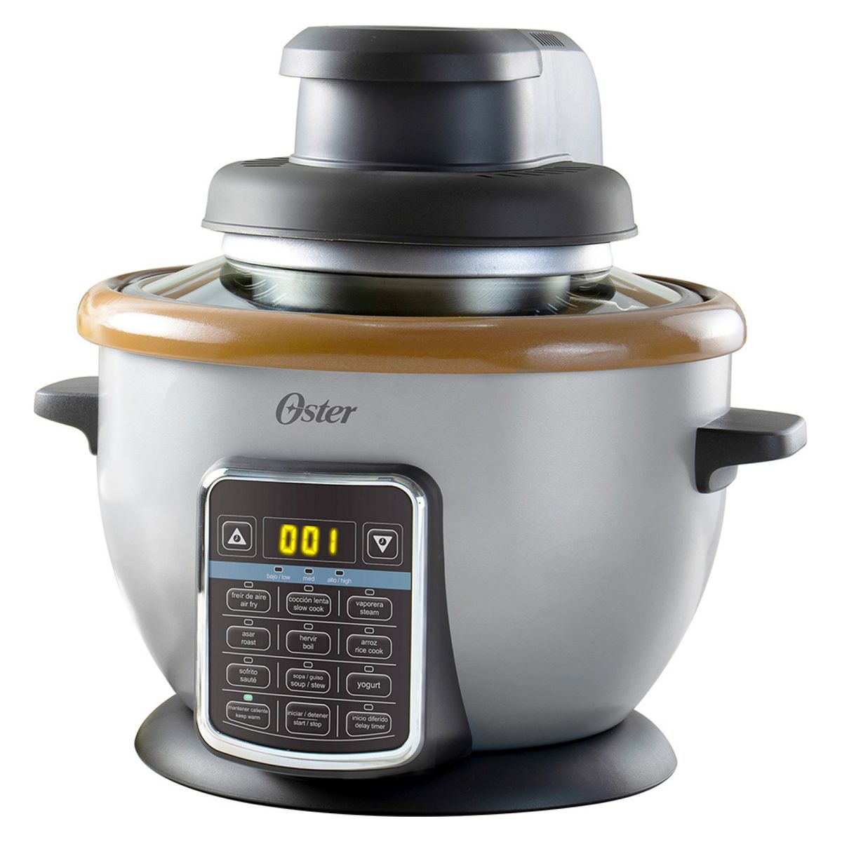OSTER - Arrocera con Freidora de Aire Oster 10 en 1 CKSTRCAF22