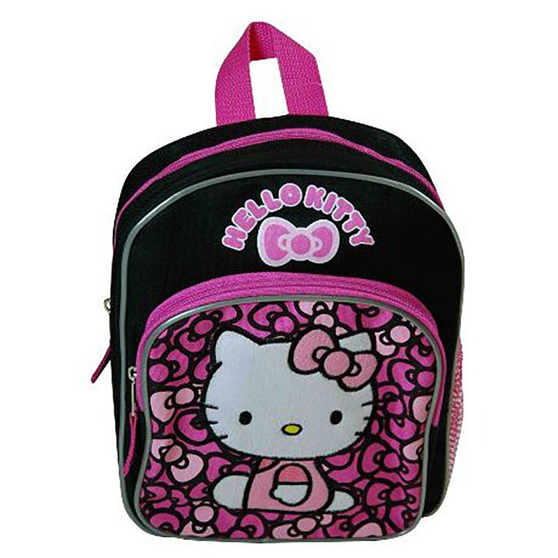 SANRIO - Mochila Hello Kitty Color Negro-Rosa