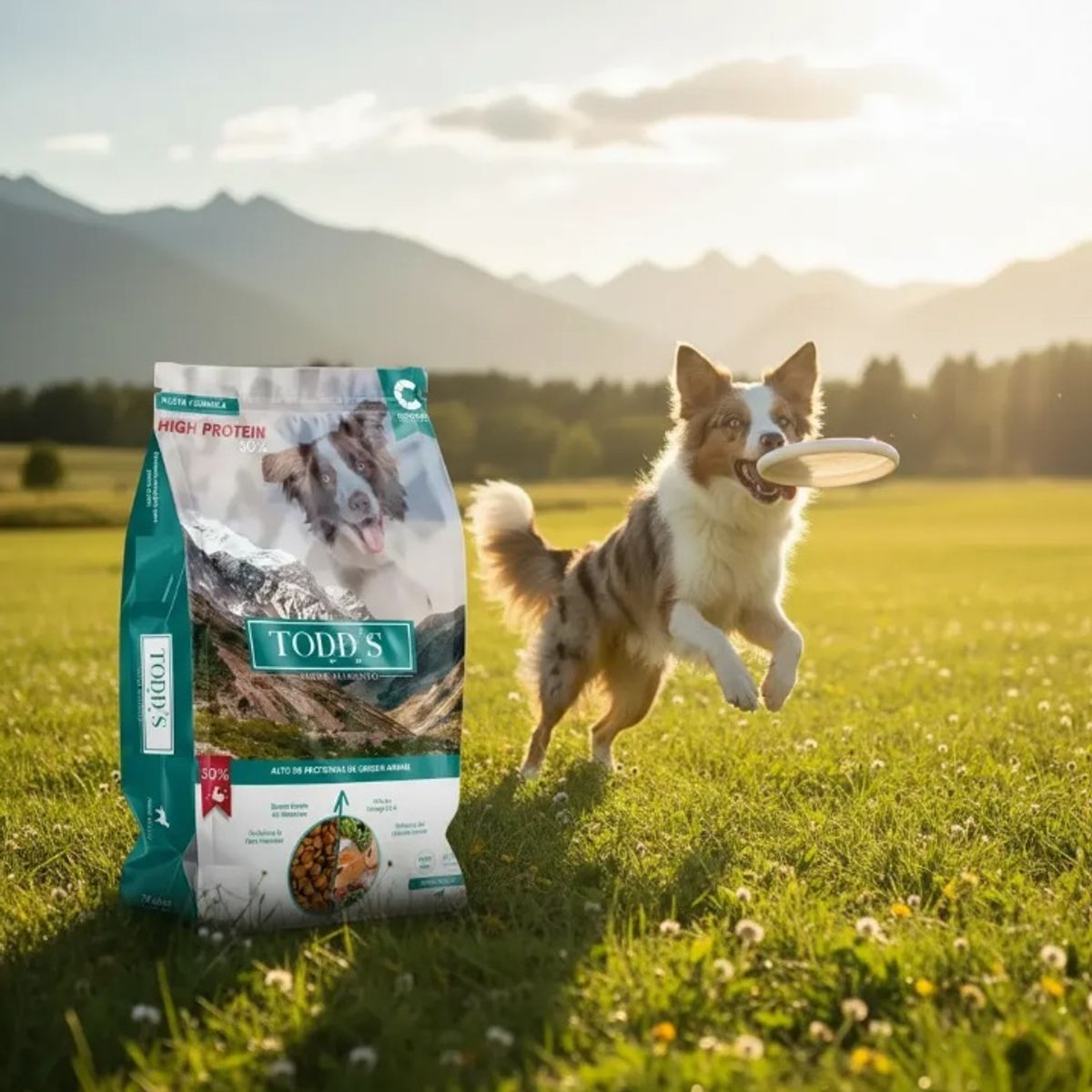 PREMIUM - Todds 30% Proteína Alimento Perro 10 Kg Premium Carne