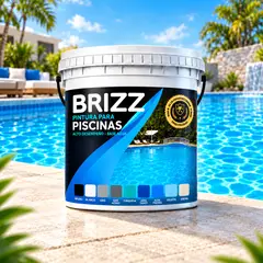 GENERICO - Pintura para piscina Tineta BRIZZ color Blanco