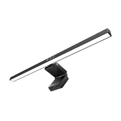 NOVYSTOR - Barra Luz Led Monitor 50cm Regulable 3 Tonos USB-C Negro Escritorio Lampara Portatil