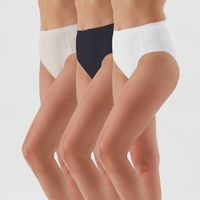 Pack 6 Calzones Alto Encaje Gift Box Mujer