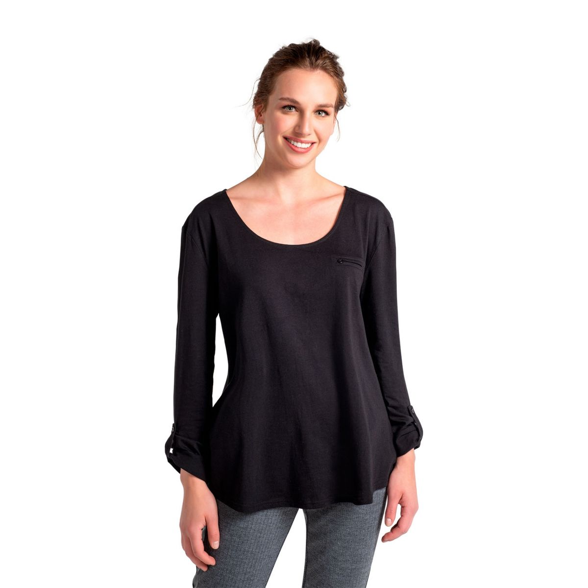 CAFFARENA - Caffarena Polera Manga Larga Mujer