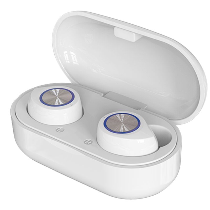 ASIAMERICA - Audífonos Earbuds Reisen V1 Bluetooth Ipx4 Blanco