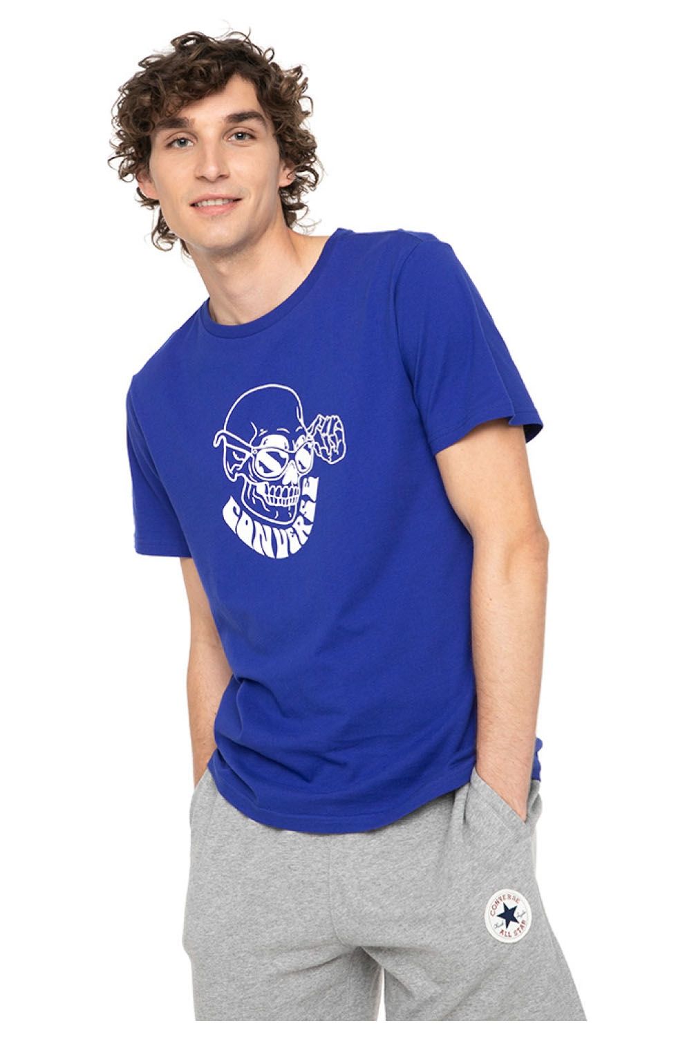 CONVERSE - Converse Polera Manga Corta Hombre