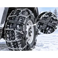 GENERICO - Pack 4 Pulpo Tensor Cadenas Para Nieve 4 Puntas
