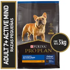 PRO PLAN - Active Mind Perro Senior Raza Pequeña 3 kg