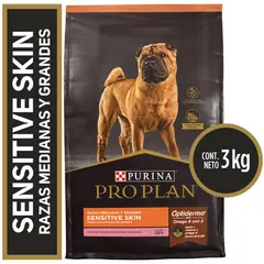 PRO PLAN - Sensitive Skin Salmón Perro Adulto 3 kg
