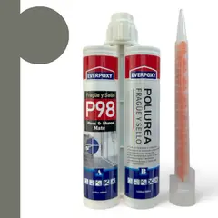 EVER GROUP - TUBO POLIUREA EPOXICO 400ML KHAKI GRAY 132 Gris Medio