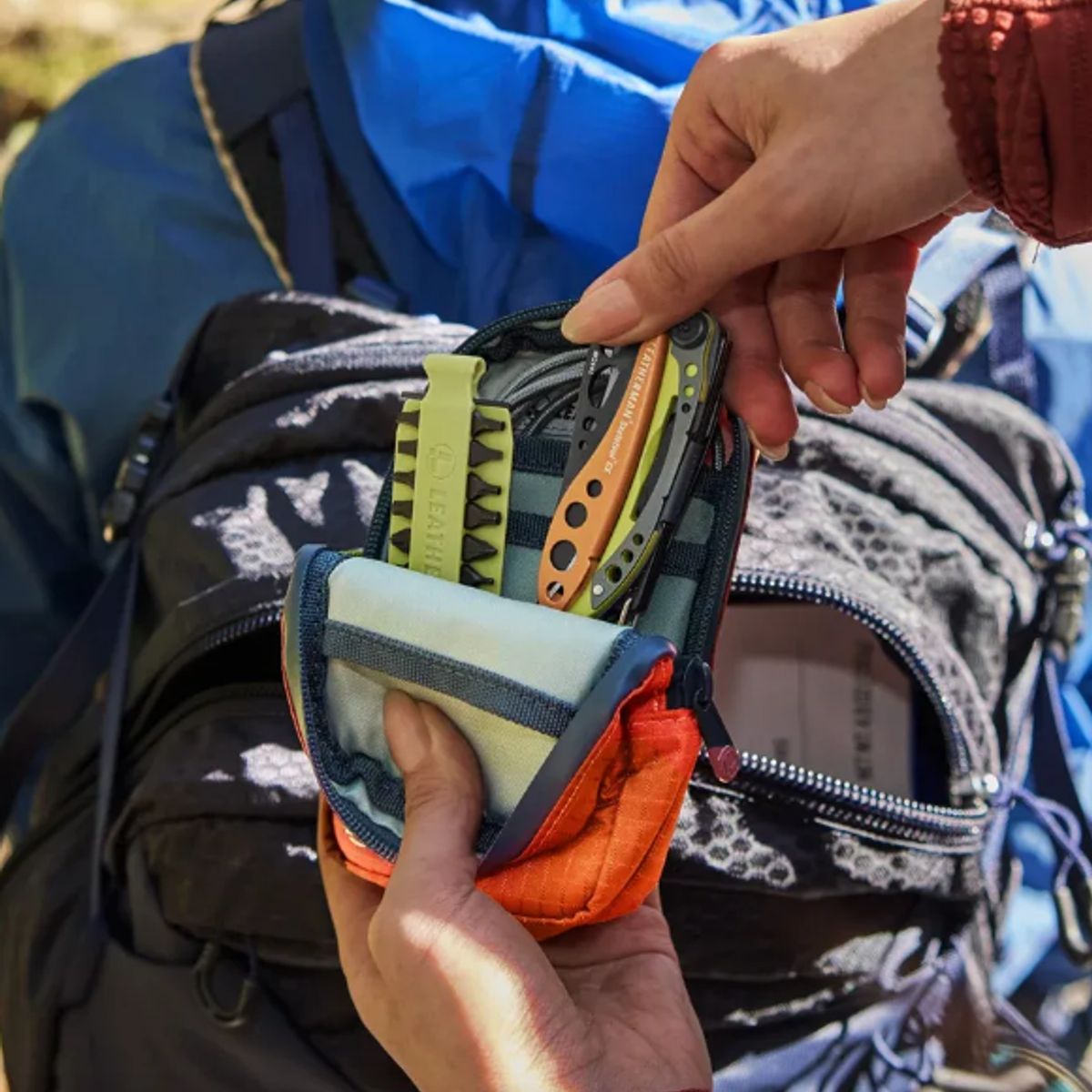 LEATHERMAN - Estuche Leatherman Tool Pouch Para Multiherramientas Naranjo Aurora