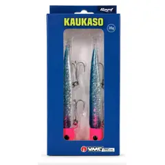 GENERICO - Señuelo Pesca Vinilo Silicona 35g Kaukaso Mar Anzu Vmc Color Biw