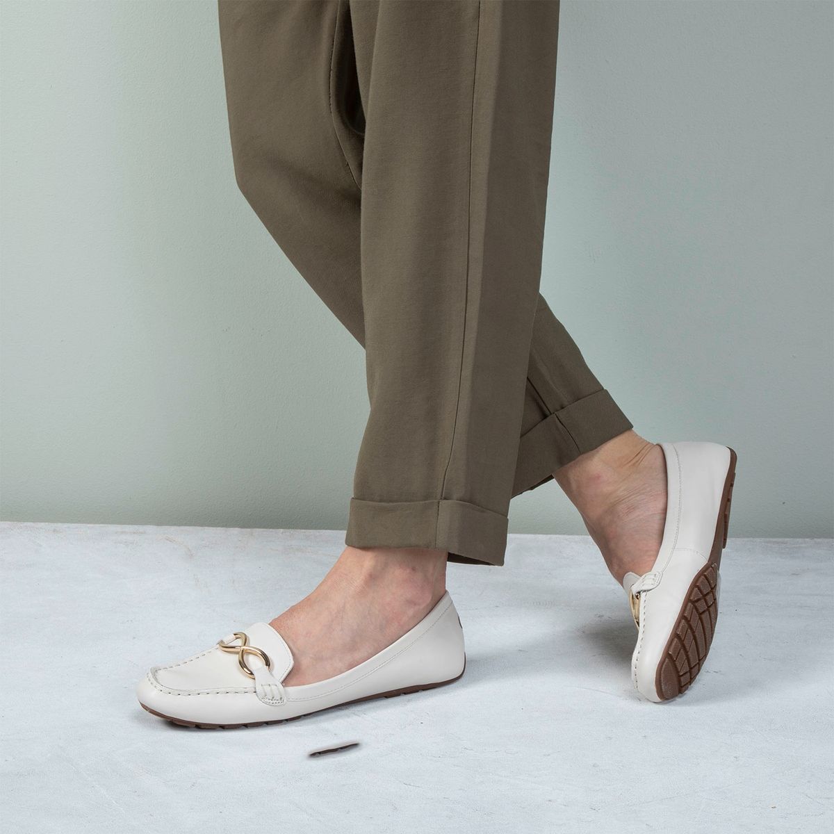 ALDO - Aldo Zapato Casual Mujer Cuero Blanco