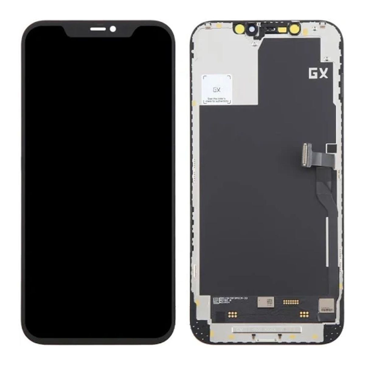 GX Pantalla de repuesto compatible con IPHONE 12 PRO MAX OLED GX ...