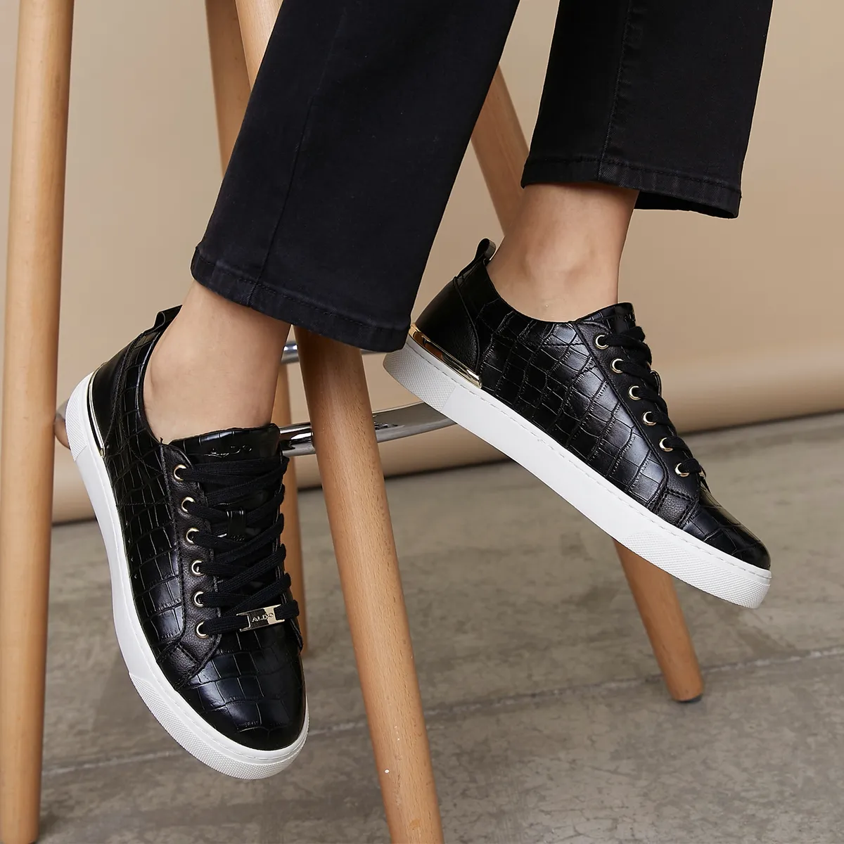 ALDO - Dilathielle Zapatilla Urbana Mujer Negro Aldo