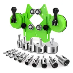 VIDA BUENAS - Kit 16 Unidades Brocas De Diamante Con Guía Para Cerámica